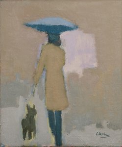 Parisian, 2017 (oil on linen)