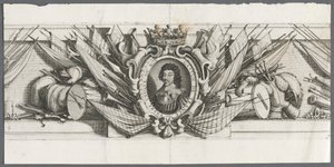 La Rochellen piiritys: levy 15, 1628-1630. tekijältä Michael Lasne