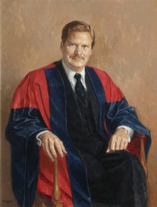 Keith Broadwell Griffin, Magdalen Collegen presidentti (öljy kankaalle)