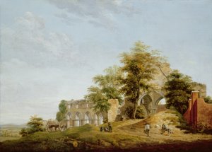 Buildwas Abbeyn rauniot, 1770