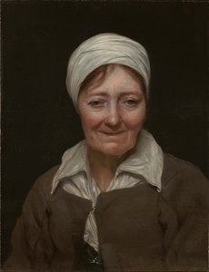 Naisen pää, n. 1654 (öljy paneelille) tekijältä Michael Sweerts