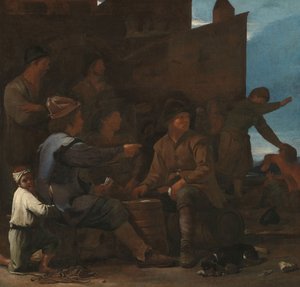 Kortinpelaajat tekijältä Michael Sweerts