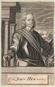 Eversti John Hewson, n. 1647 (kaiverrus) tekijältä Michael Vandergucht
