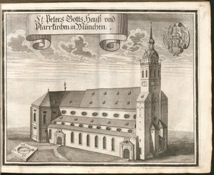 Saksa: St Peters Gotts Hauß ja Münchenin seurakuntakirkot