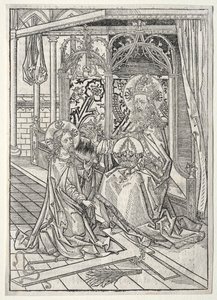 Aarteenvartija: Kolminaisuus, 1491. tekijältä Michael Wolgemut