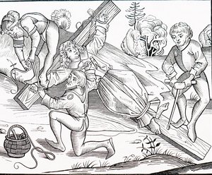 A crucificação de uma criança finlandesa