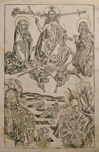 Viimeinen tuomio, esimerkki Hartmann Schedelin (1440-1514) 