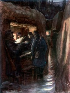 "Komentaja, Cagna, Ranska", 1915, 1926. tekijältä Michel