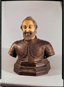Henri IV:n (1553-1610) rintakuva (vaha ja kivi)