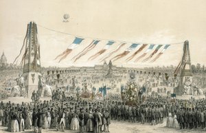 Fete de la Concorde, Pariisi tekijältä Michel C. and Gaildrau Jules (1816 98) Fichot
