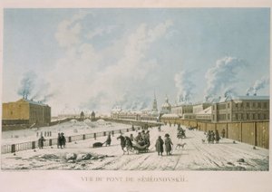 Semjonovskin silta Pietarissa, 1813