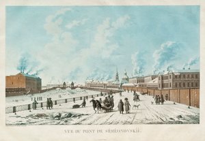 Semjonovskin silta Pietarissa, 1813