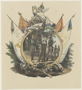 Mitali Utrechtin yliopiston vapaaehtoisten metsästäjien kanssa, 1830