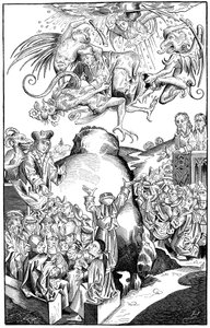 Antikristuksen valtakunta, 1493 tekijältä Michel Volgemuth