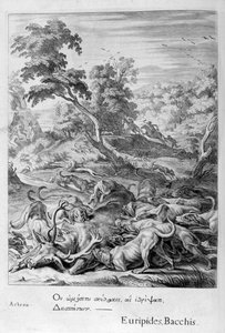 Actaeon muuttui polttareksi ja koirat söivät sen vuonna 1655
