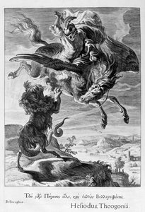 Bellerophon taistelee chimeraa vastaan, 1655