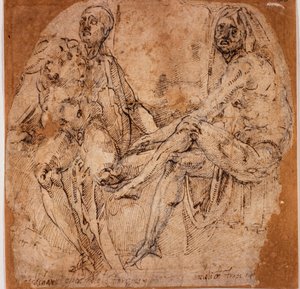 Alastonkuvia koskevat tutkimukset tekijältä Michelangelo (after) Buonarroti