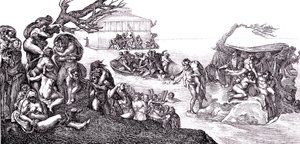 Tulva tekijältä Michelangelo (after) Buonarroti