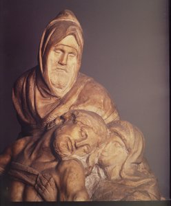 Pieta, 1553, marmorin yksityiskohta, 120999