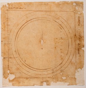 Santa Maria del Fioren kupolin luonnokset tekijältä Michelangelo Buonarroti
