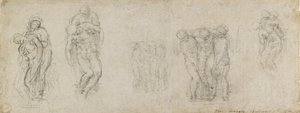 Tutkimuksia Pietalle ja haudalle, 1500-luku tekijältä Michelangelo Buonarroti