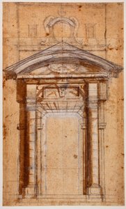 Tutkimus Porta Piaa varten tekijältä Michelangelo Buonarroti