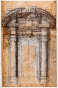 Tutkimus Porta Piaa varten tekijältä Michelangelo Buonarroti