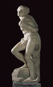 Kapinallinen orja, 1513-1515 tekijältä Michelangelo Buonarroti