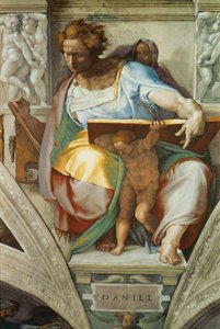 Sikstuksen kappeli (fresko) tekijältä Michelangelo Buonarroti