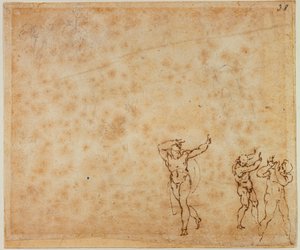 Kolme alastonkuvaa tekijältä Michelangelo Buonarroti
