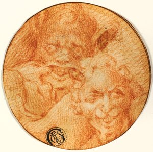 Kaksi paholaista tekijältä Michelangelo Buonarroti