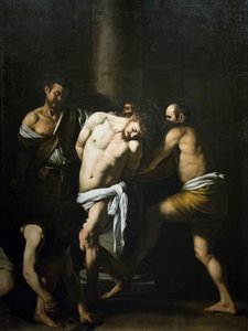 Kristuksen liputus tekijältä Michelangelo Merisi da Caravaggio