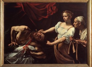 Judith Beheading Holofernes (öljy kankaalle