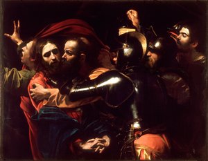 Kristuksen ottaminen tekijältä Michelangelo Merisi da Caravaggio