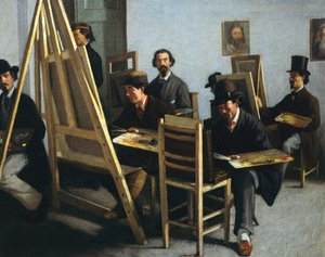 Michele Cammaranon maalauskoulu, noin 1865 tekijältä Michele Cammarano