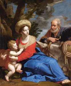 The Rest on the Flight to Egypt, n. 1640. tekijältä Michele Desubleo