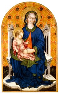 Madonna ja lapsi valtaistuimelle,