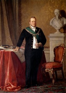 Camillo Benson, Cavourin kreivin muotokuva (öljy kankaalle) tekijältä Michele Giordigiani