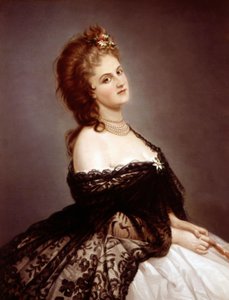 Virginia Oldoini, Castiglionen kreivitär, Pierre-Louis Piersonin valokuvan jälkeen, 1862
