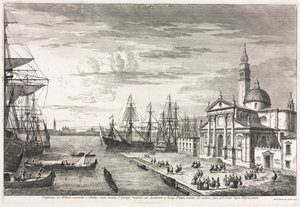 S. Giorgio Maggiore tekijältä Michele Marieschi