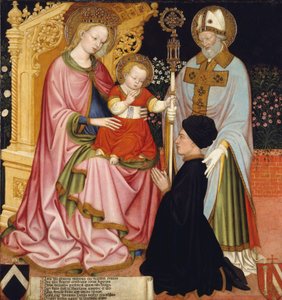 Madonna ja lapsi lahjoittajan kanssa, Pietro de