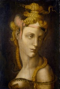 Cleopatre par Tosini, Michele, Circle of (1503-1577). Öljy kankaalle, koko: 37x25,7,, Museo Poldi Pezzoli, Milano