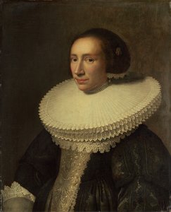 Ruffin naisen muotokuva, 1638.