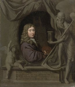 Omakuva tekijältä Michiel van Musscher