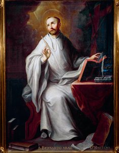 Representació de Sant Bernat de Clairvaux (1090-1153)finès