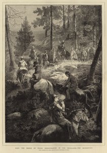 H R H Walesin prinssi Deer-Stalking (kaiverrus)