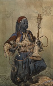 Nuubia vesipiippujen kanssa, 1862