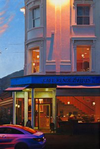 Rendevous, 2017 (öljy pellavalle) tekijältä Mike Briscoe