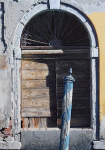 Näkymä gondolista (öljy paneelille) tekijältä Mike Briscoe