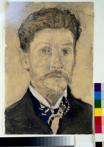 Omakuva - Mihail Aleksandrovitš Vrubelin (Vroubel) työ (1856-1910) tekijältä Mikhail Aleksandrovich Vrubel